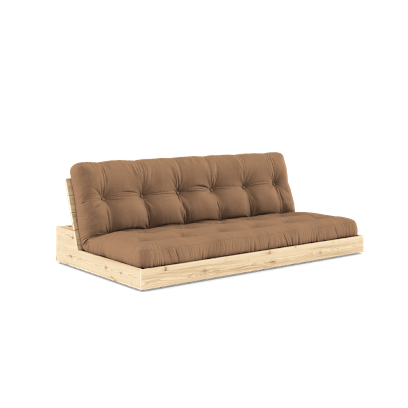 Base Sovesofa Med 5-Lags Madras Klar/Mocca