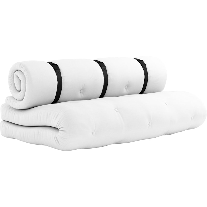 Buckle-Up Sofa Med Bælte Udendørs, Hvid / Sort