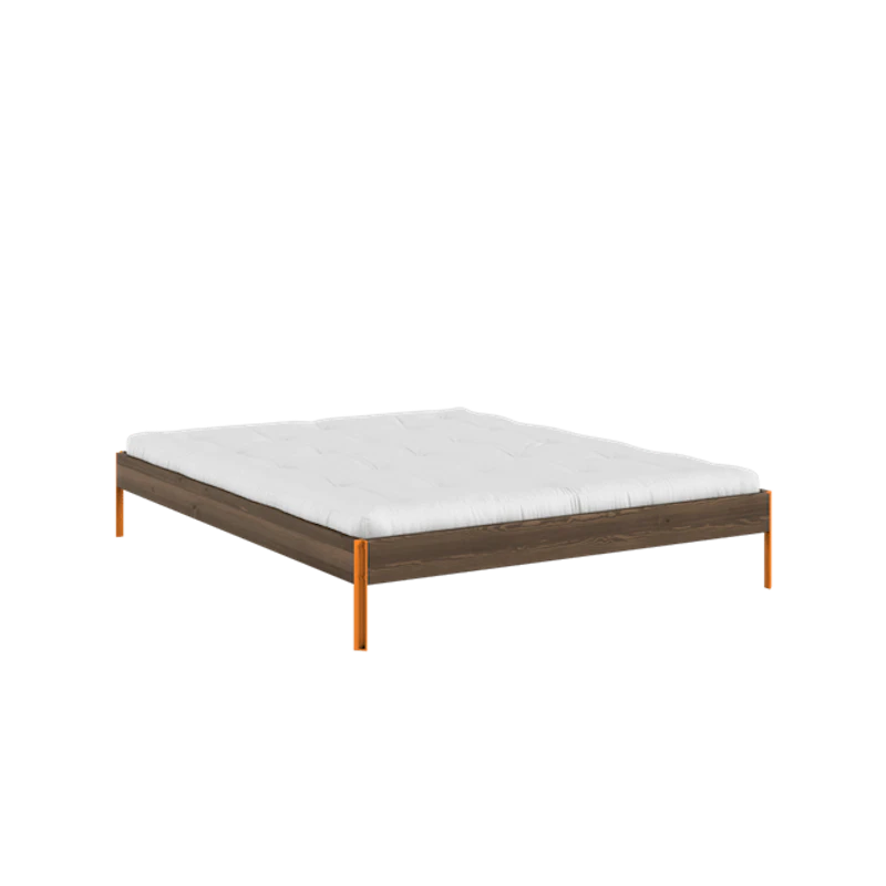 Core Sengestel 160x200 Carob Brown/Solar Orange