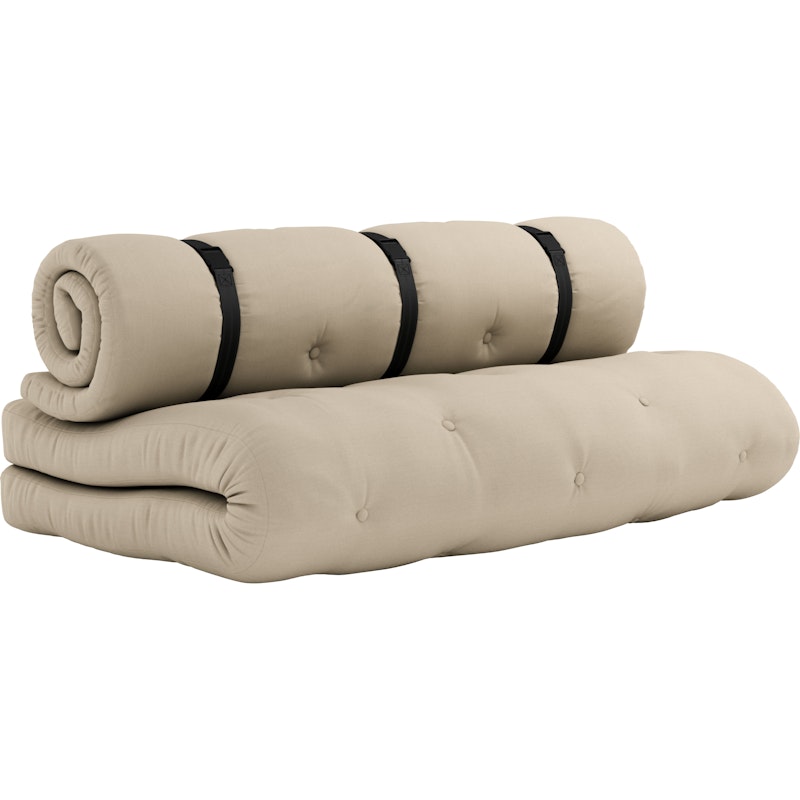 Buckle-Up Sofa Med Bælte Udendørs, Beige / Sort