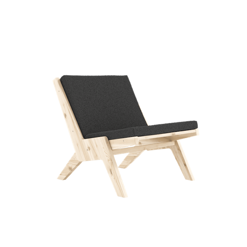 Sway Lænestol 621 Midnatsgrå/Raw