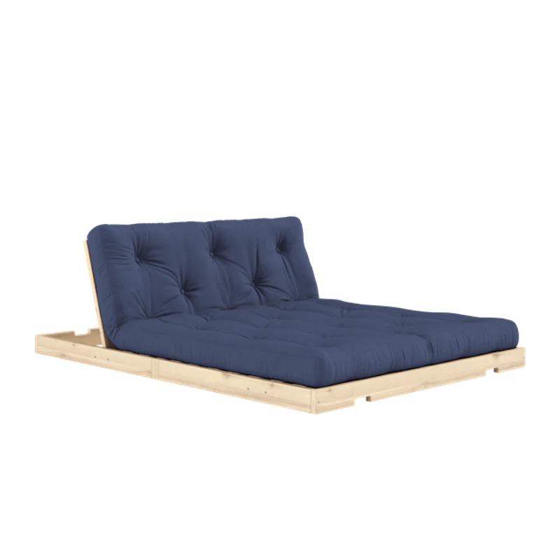 Flip Sovesofa Med Madras 140x200 Navy/Raw
