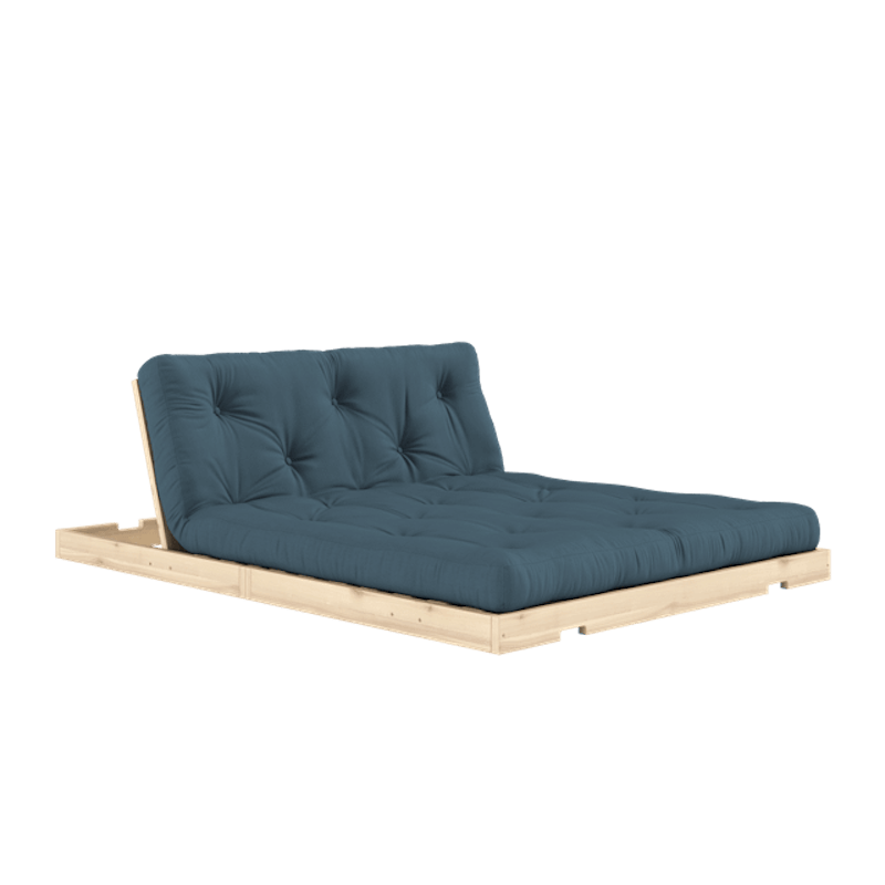 Flip Sovesofa Med Madras 140x200 Petroleum/Raw