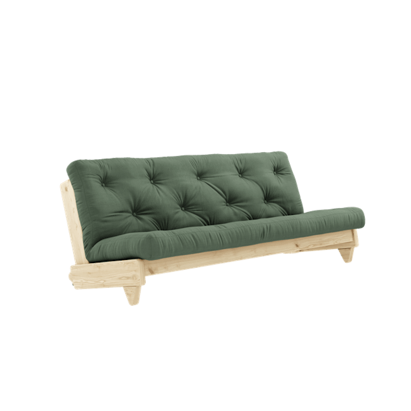 Fresh Sofa Med Madras 756 Olive Green/Raw