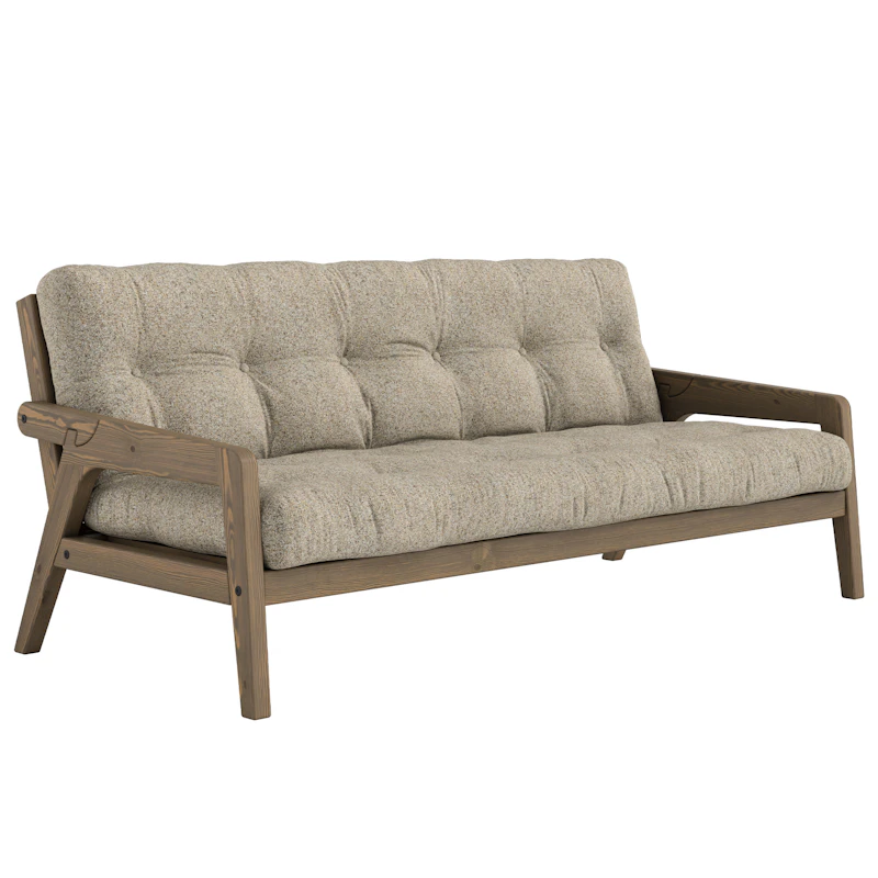 Grab Sofa Bed Warm Sand / Carob Brown