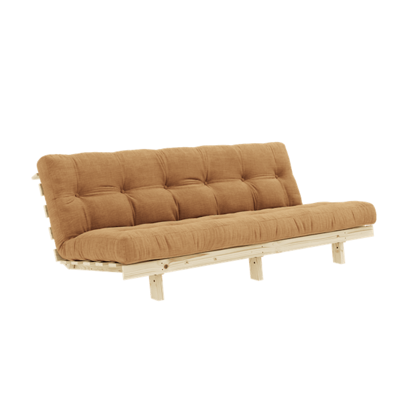 Lean Sovesofa Med Alpha Madras 130x200 Fudge Brown/Raw