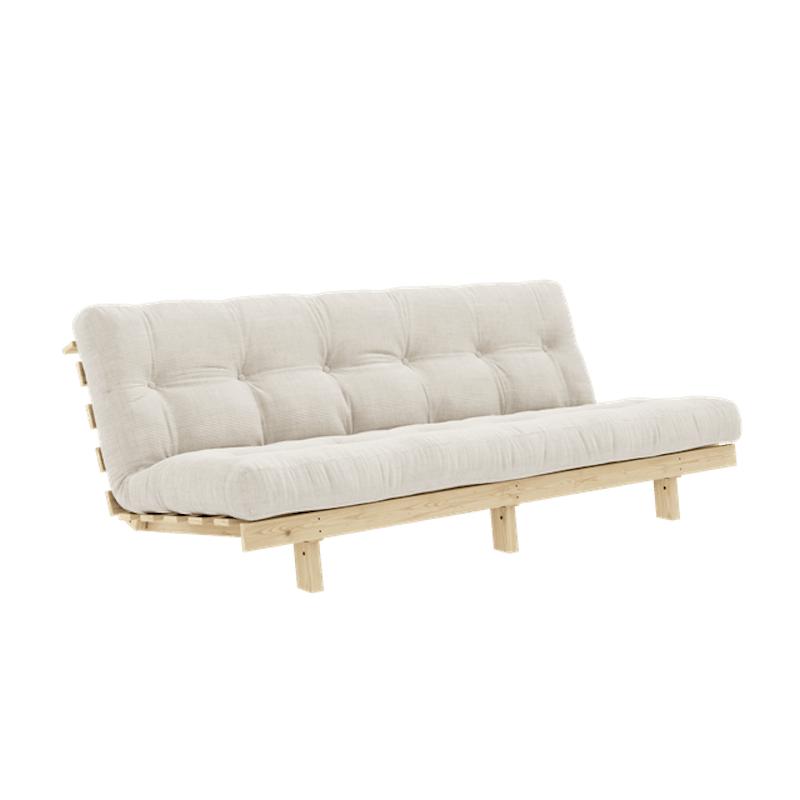 Lean Sovesofa Med Alpha Madras 130x200 Ivory/Raw