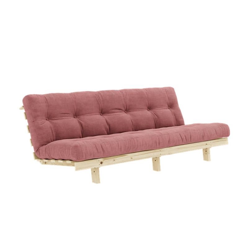Lean Sovesofa Med Alpha Madras 130x200 Sorbet Pink/Raw