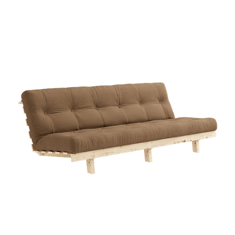 Lean Sovesofa Med Alpha Madras 130x200 Mocca/Raw