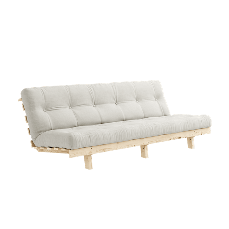 Lean Sovesofa Med Alpha Madras 130x200 Natural/Raw