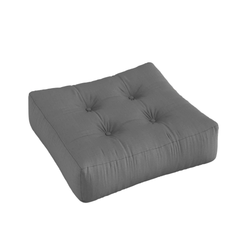 More Out Udendørs Puf Mørkegrå