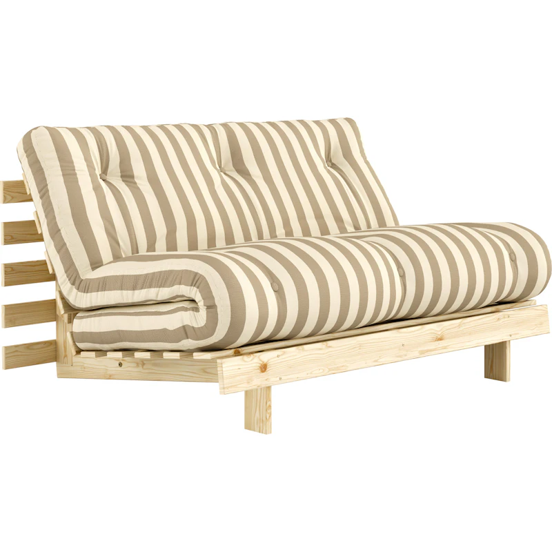 Roots Sovesofa 140x200 cm, Cremefarvet / Sand
