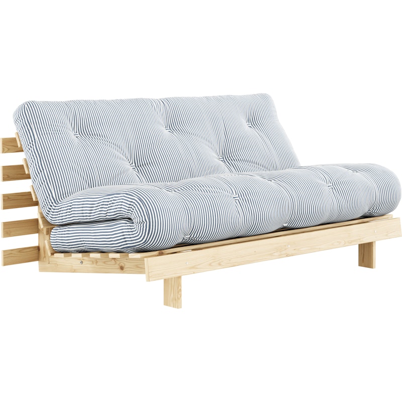 Roots 160 Sovesofa Med Madras, Raw / Beach Blue