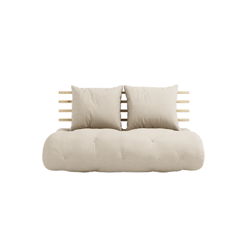 Shin Sano Sofa Med Madras Beige/Raw