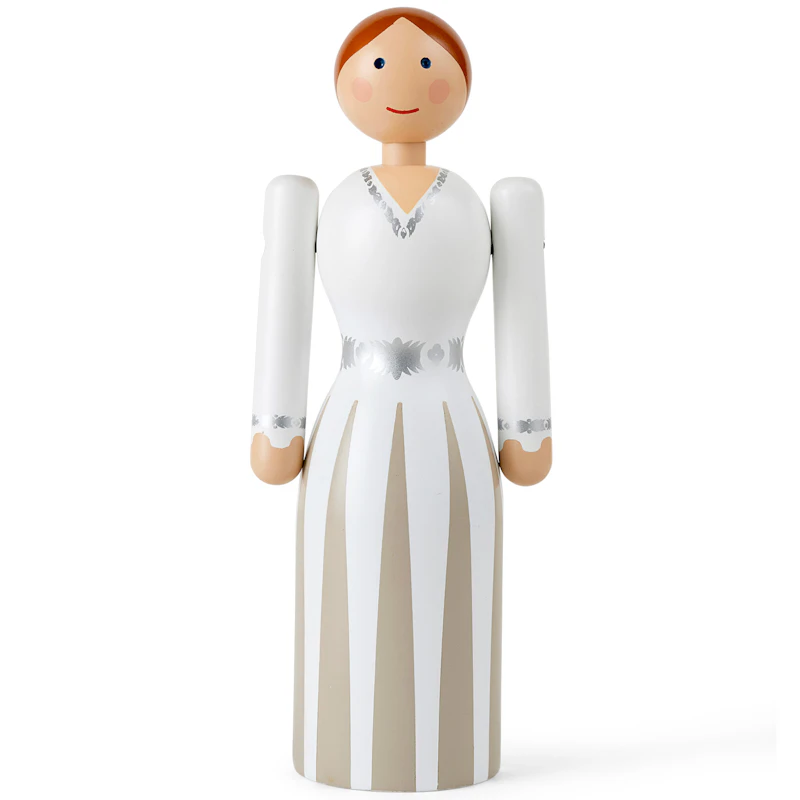 Bride Træfigur, Hvid