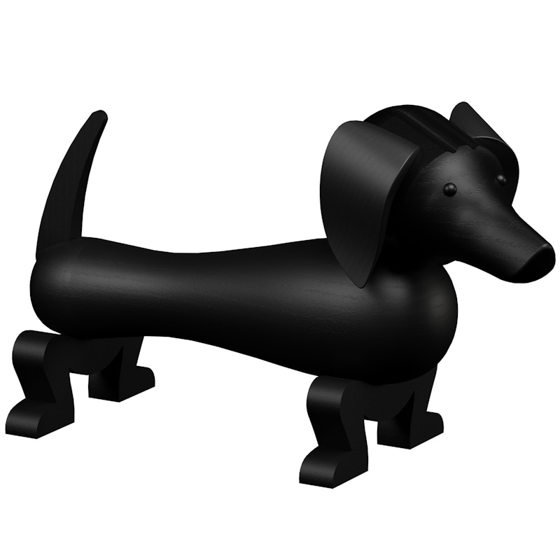 Hund Træfigur 32 cm