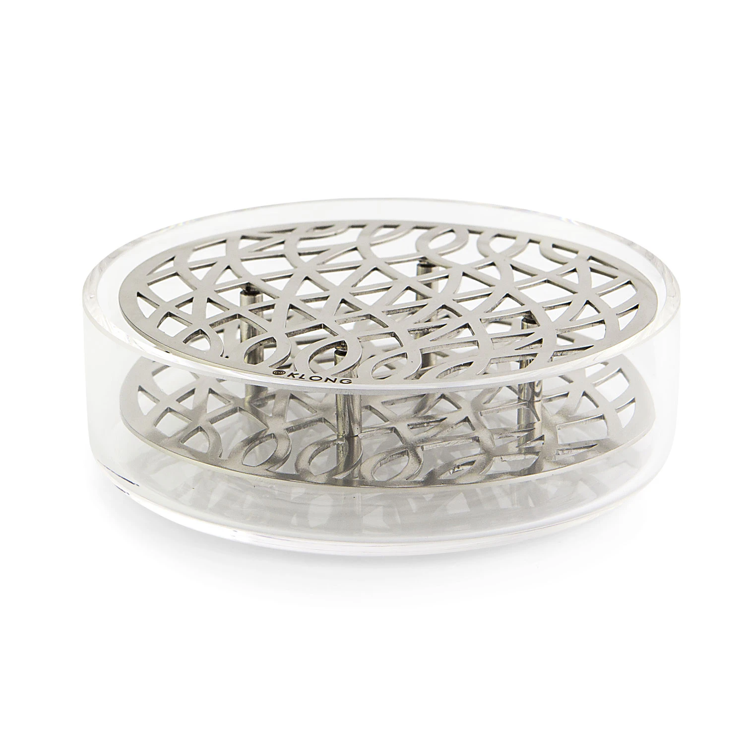 Klong &Auml;ng Vase Pond St&aring;l - Vaser Glas Silver - 30526