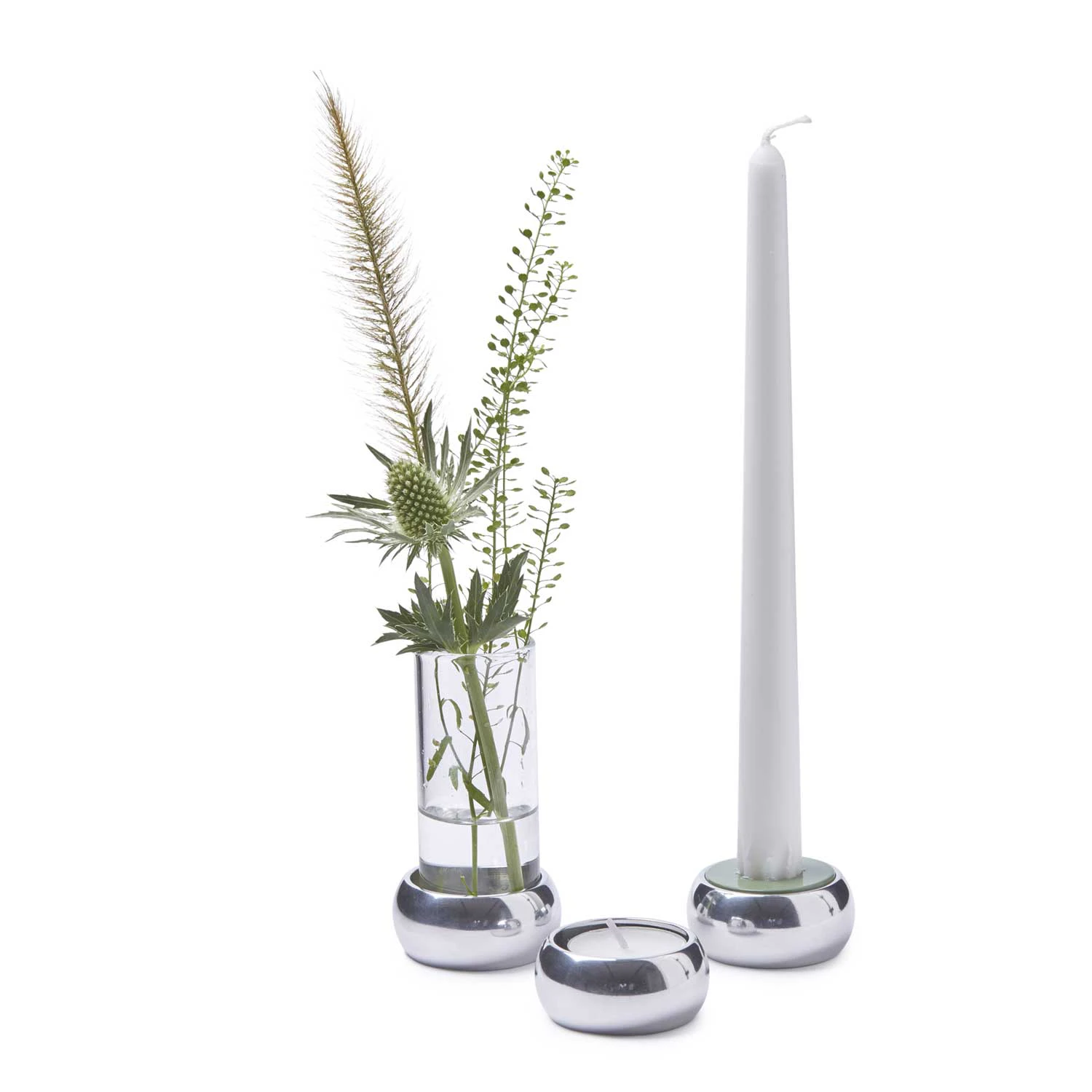 Klong Constella Gave&aelig;ske - Lysestager Aluminium - 30208