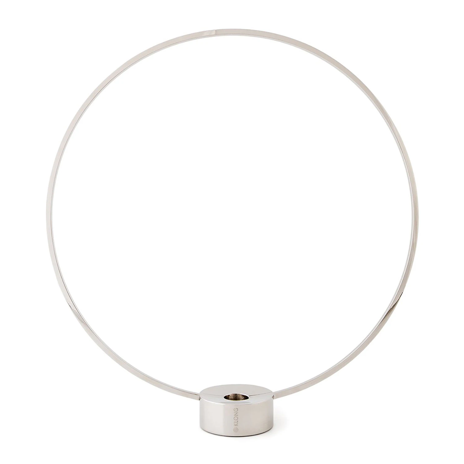 Klong Gloria Lysholder 34 Cm - Lysestager Nikkel Nickel - 31402