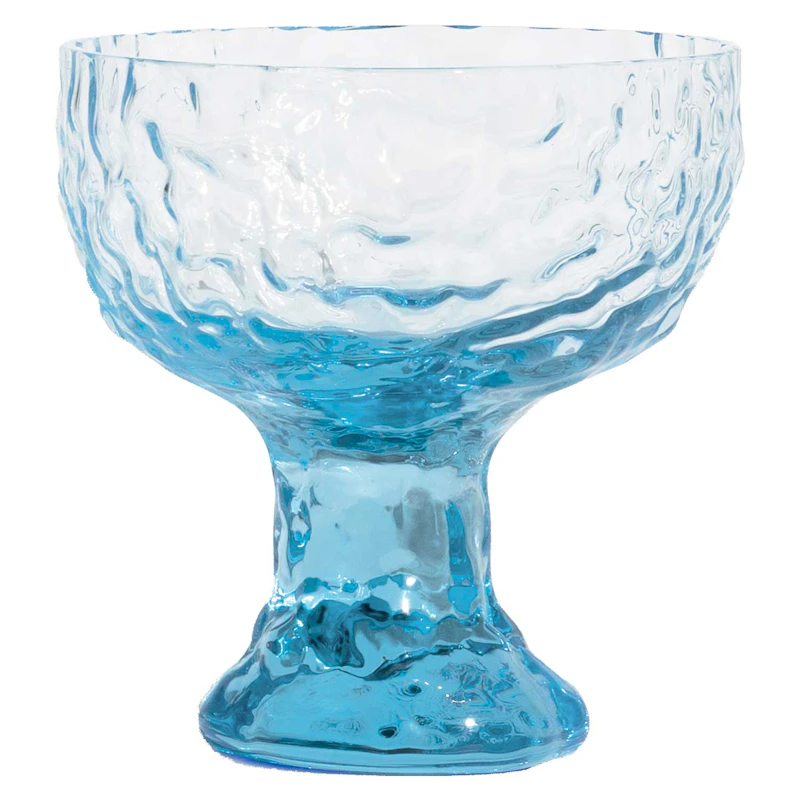 Moss Champagneskål 35 cl, Blå
