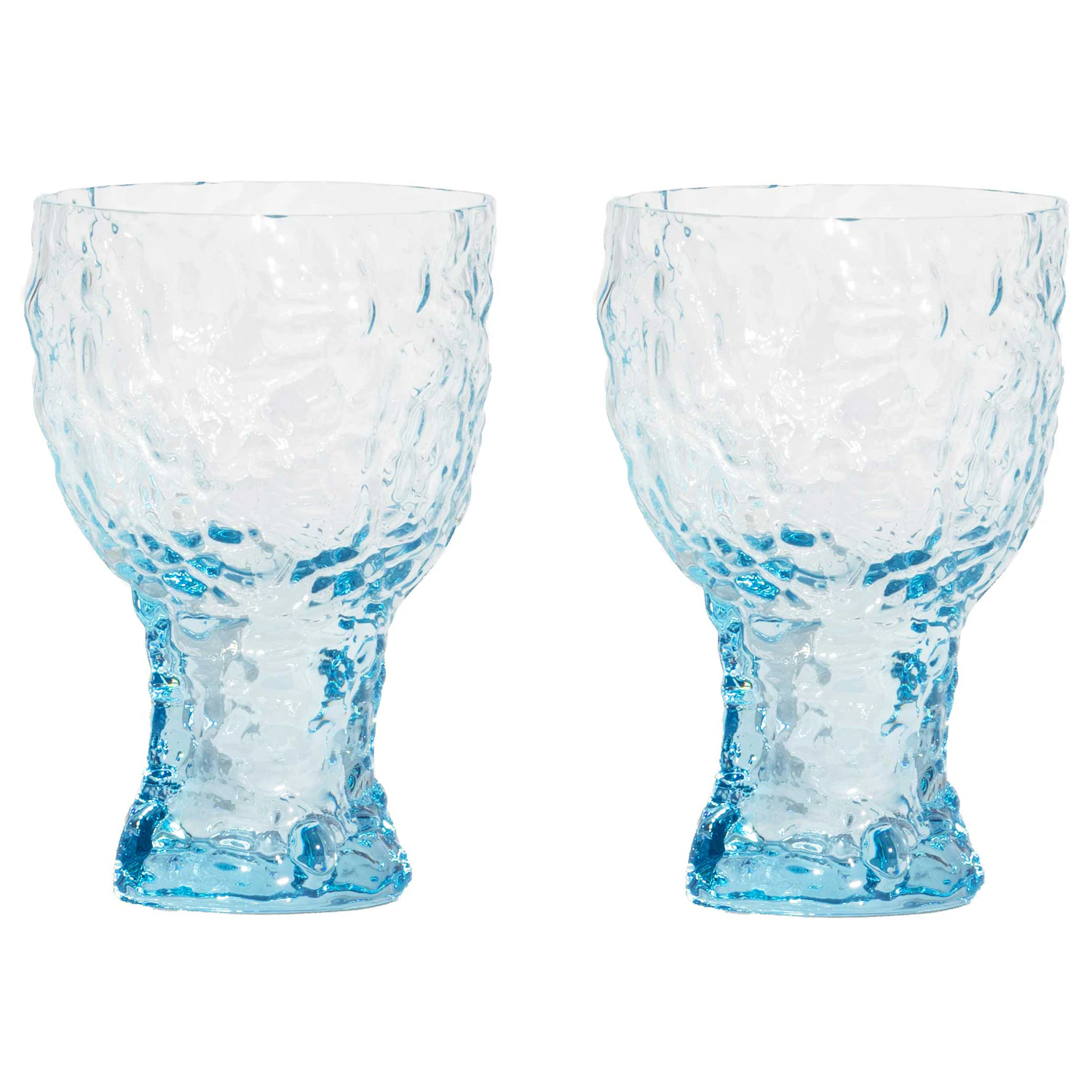 Kosta Boda Moss Drinksglas 42 Cl 2-pak - Vinglas Krystalglas Bl&aring; - 7092208