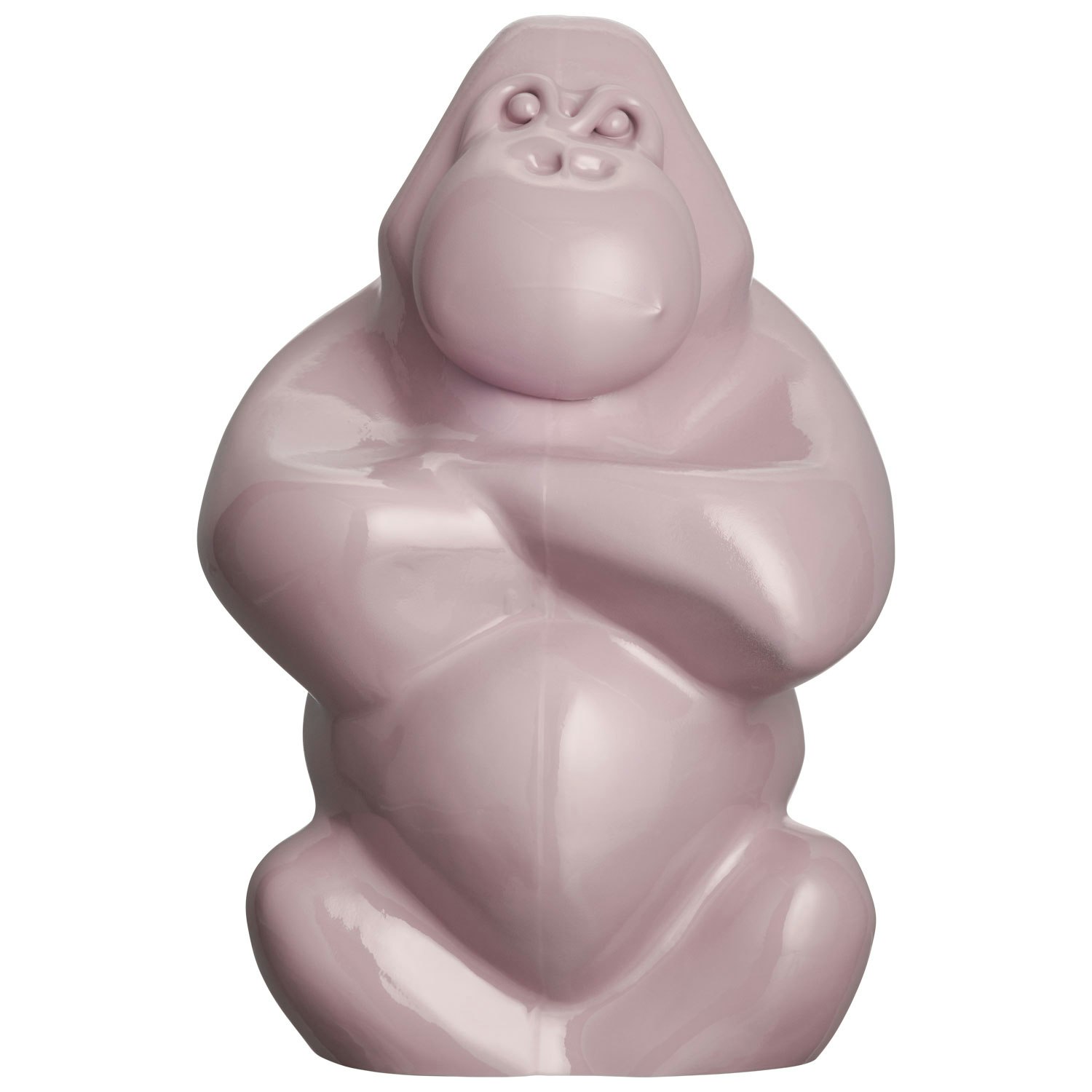 Kosta Boda My Wide Life Skulptur Gabba Gabba Hey - Skulpturer Mundbl&aelig;st Glas Powder Pink - 7091027