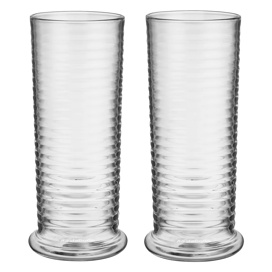 Kosta Boda Viva Drinks 31 Cl 2-pak - Highball & Longdrink Glas Klar - 7092510