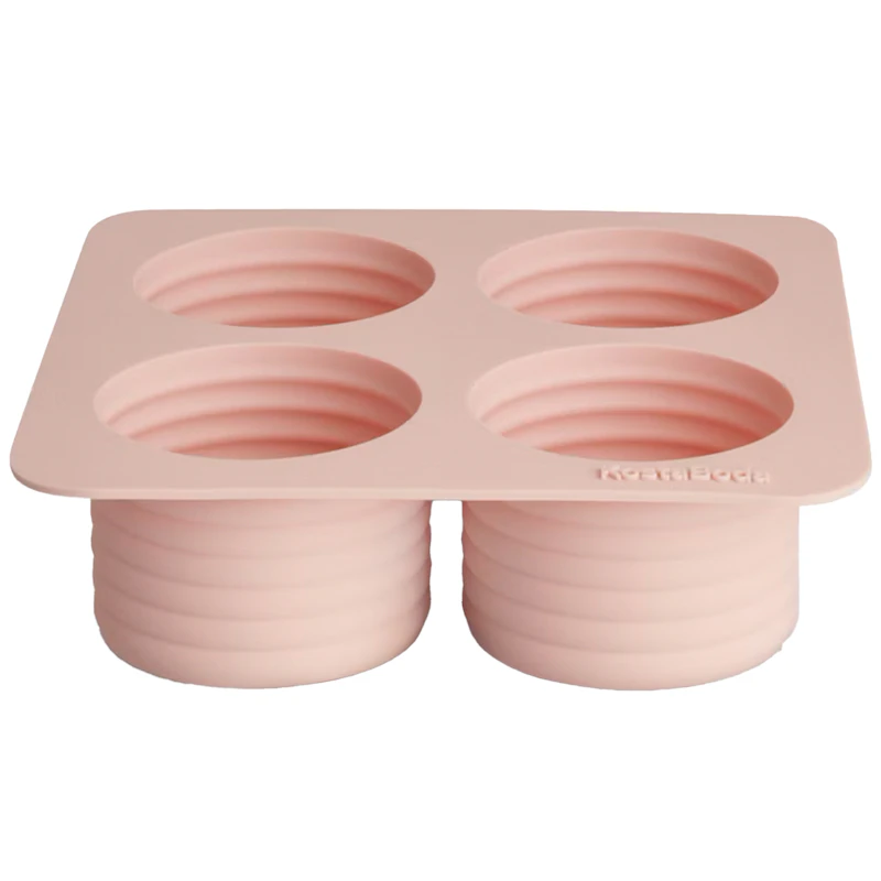 Viva Isterningebakke 4x13 cl, Powder Pink