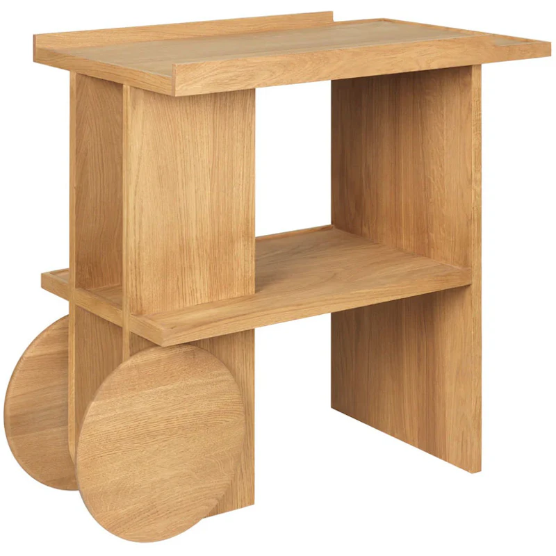 Axis Sidebord, Varmlakeret Egetræ