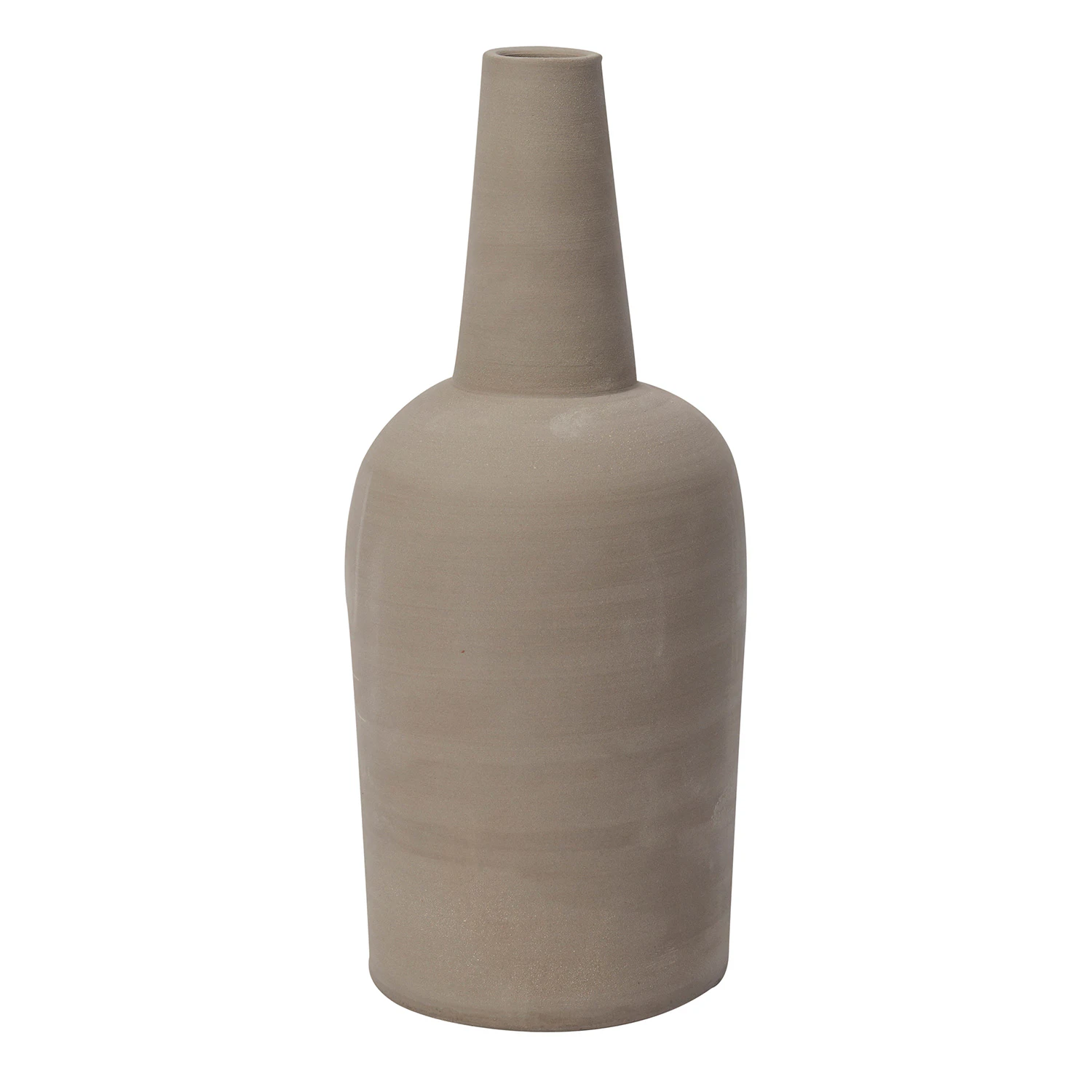 Kristina Dam Studio Dome Vase Stor - Vaser Stent&oslash;j Brun - 112300300