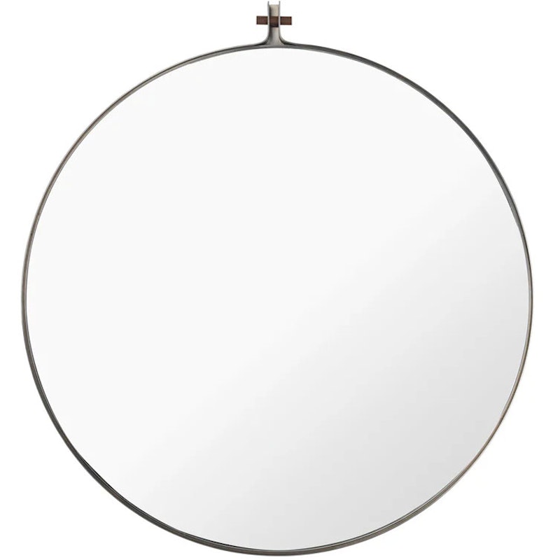 Dowel Spejl Round Stål / Valnød, 70 cm