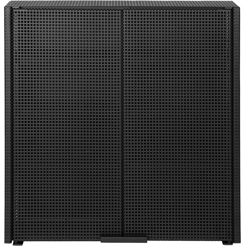Grid Vægskab, Sort