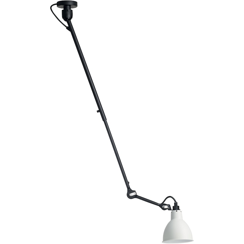 Lampe Gras N°302 Loftslampe, Sort / Hvid