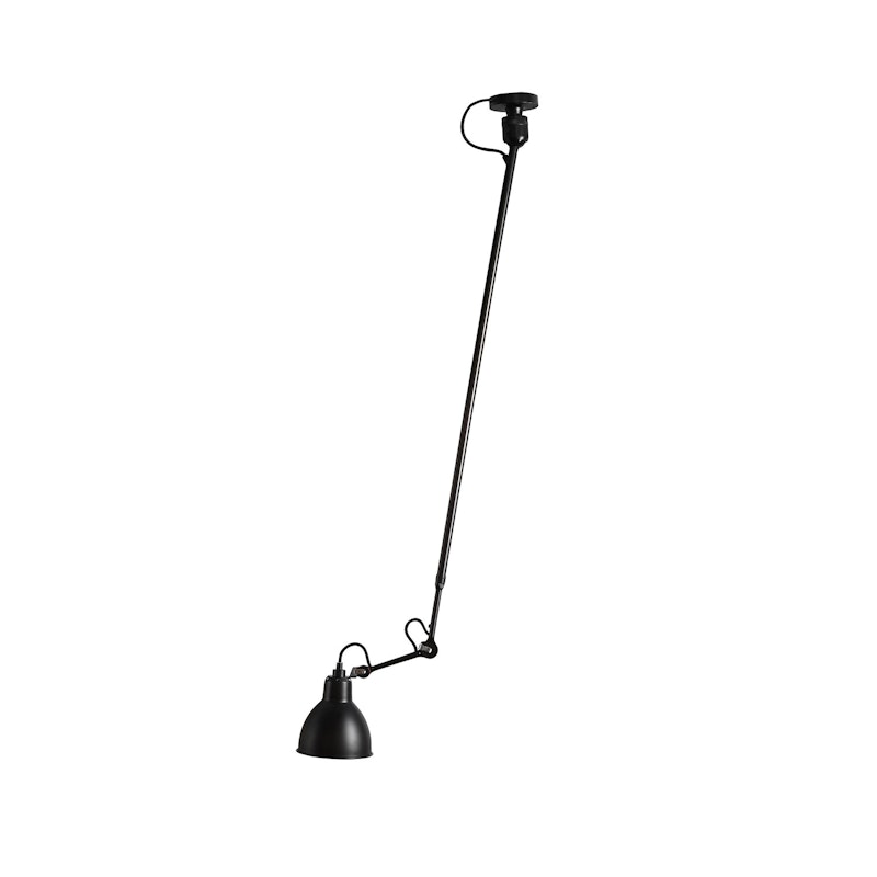 Lampe Gras N°302 Loftslampe L, Sort