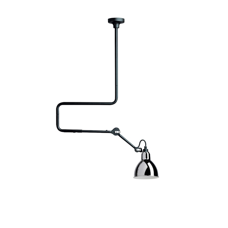 La Lampe Gras N°312 Loftslampe, Sort / Krom