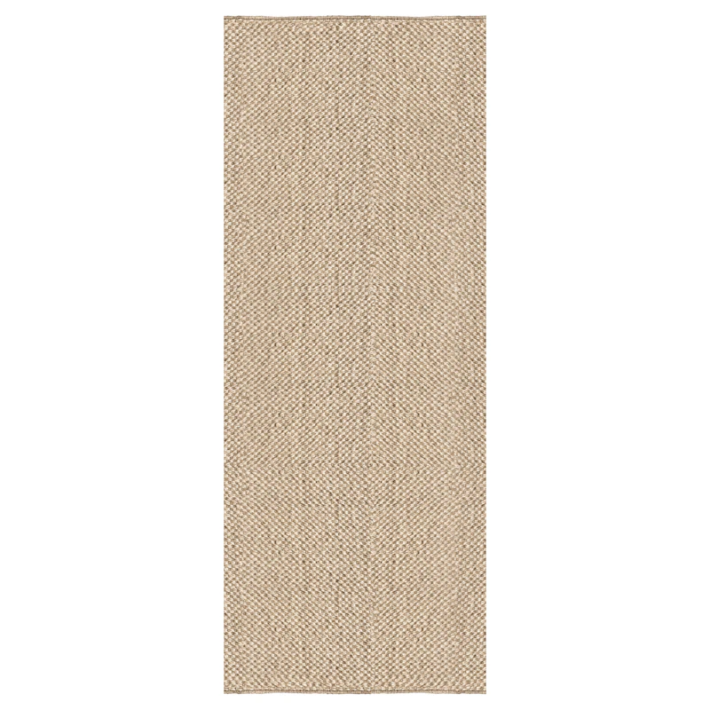 Basket Weave Sisal-Tæppe 75x240 cm, Naturlig