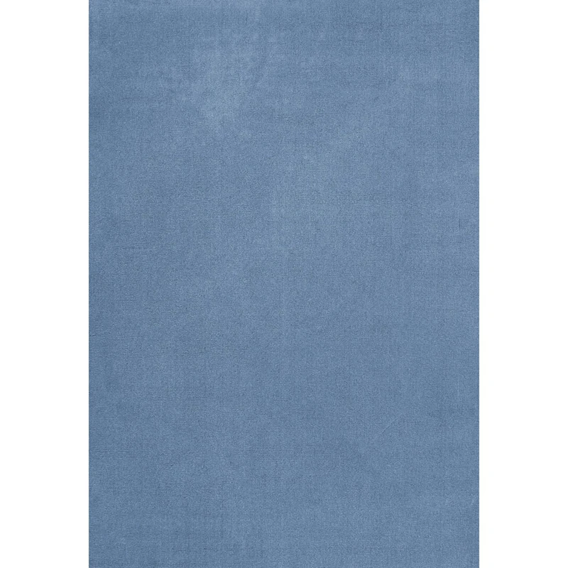 Classic Solid Uldgulvtæppe 180x270 cm, Cornflower Blue