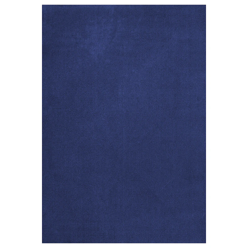 Classic Solid Uldgulvtæppe 300x400 cm, Blue Fonce
