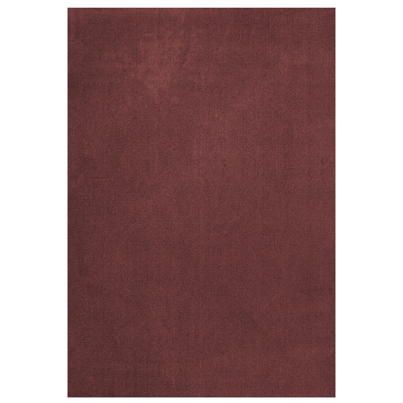 Classic Solid Uldgulvtæppe 250x350 cm, Ruby Red
