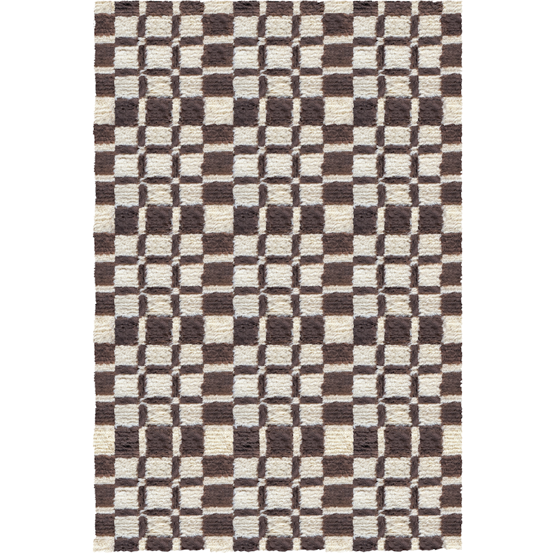 Evelina Kroon Uldgulvtæppe Chestnut, 200x300 cm