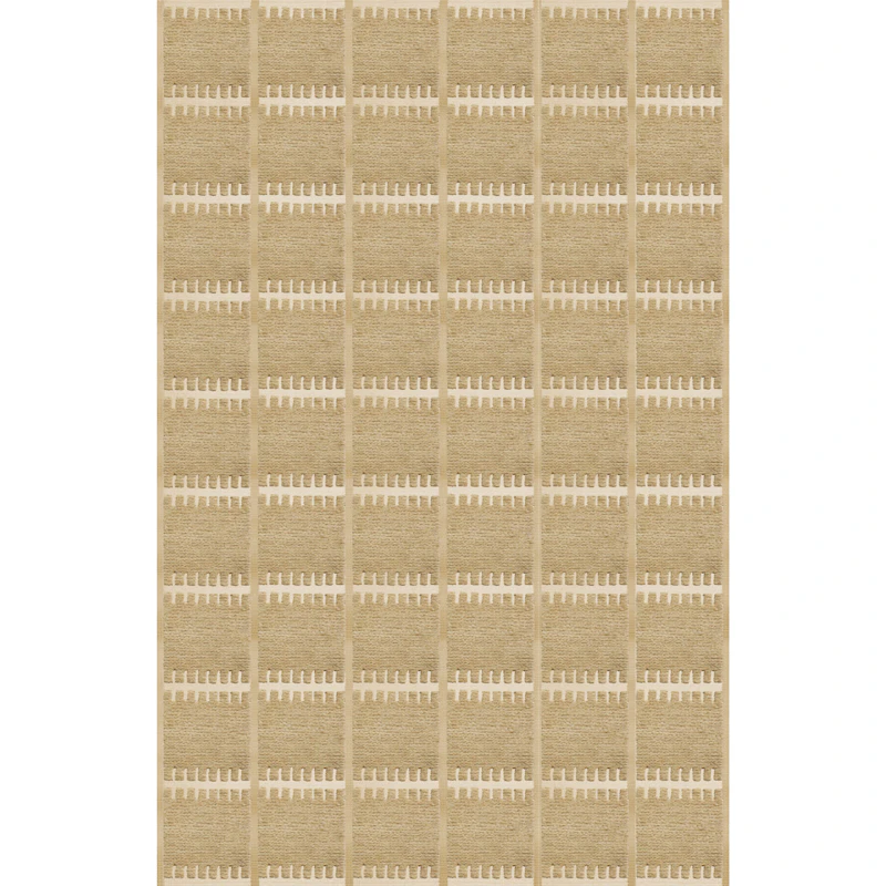 Lilly Uldgulvtæppe 250x350 cm, Mustard Yellow