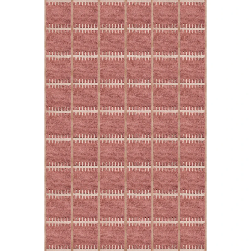 Lilly Uldgulvtæppe 200x300 cm, Claret Red
