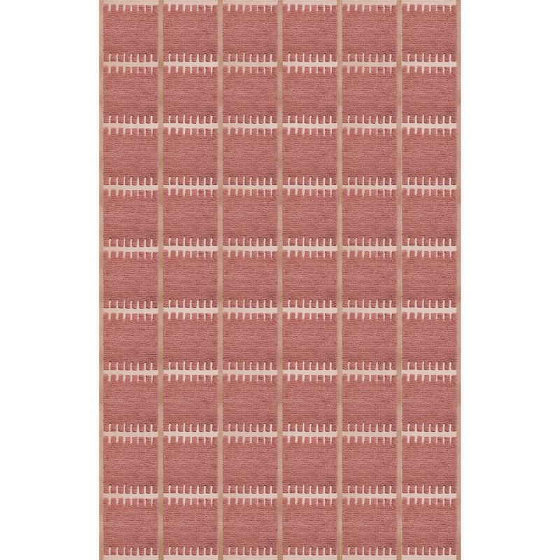 Lilly Uldgulvtæppe 200x300 cm, Claret Red