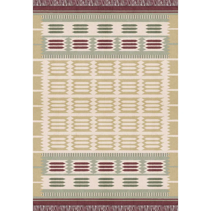 Röllakan Hilma Primrose Uldgulvtæppe, 200x300 cm