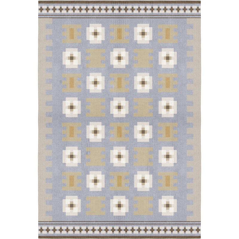 Röllakan Selma Uldgulvtæppe 250x350 cm, Dove