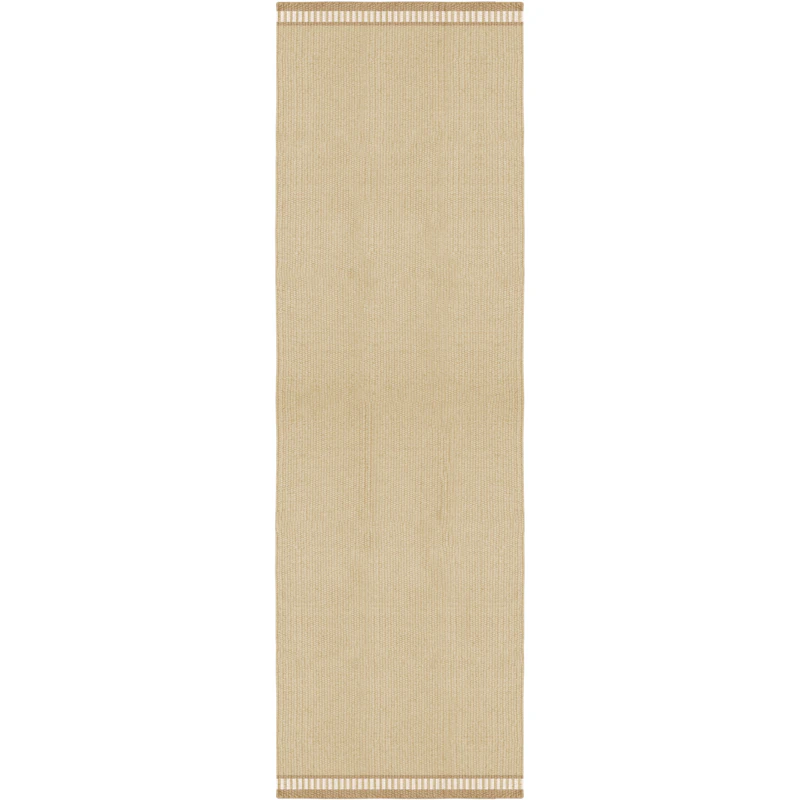 Röllakan Solid Uldgulvtæppe 75x240 cm, Mariegold