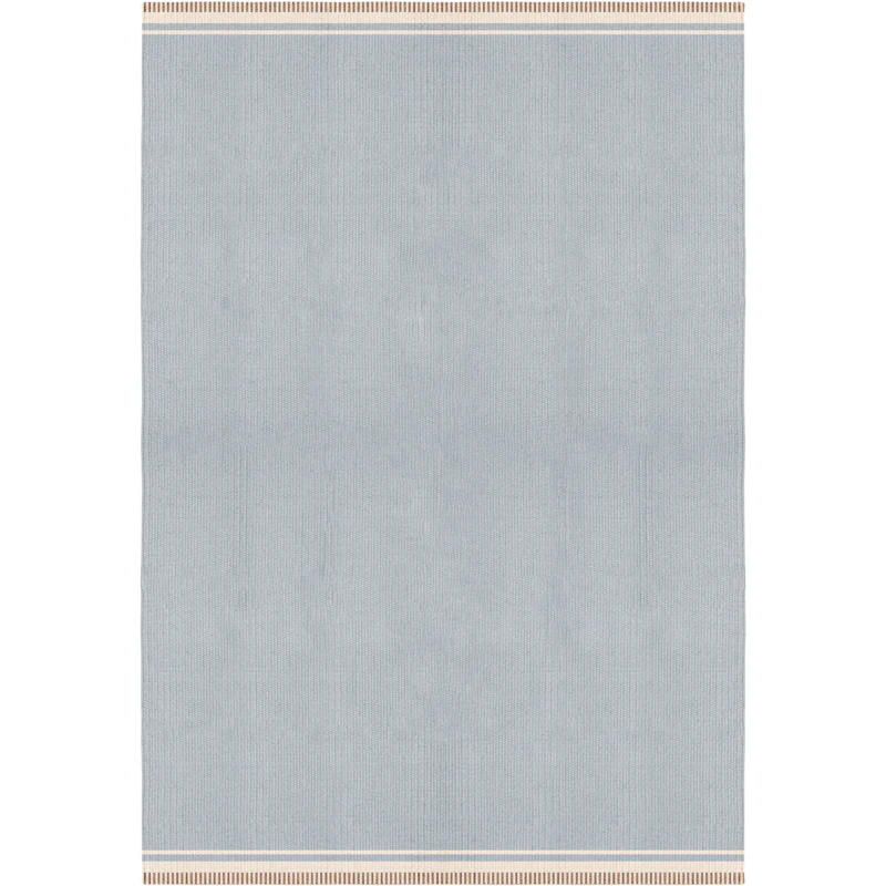 Röllakan Solid Uldgulvtæppe 250x350 cm, Sky Blue