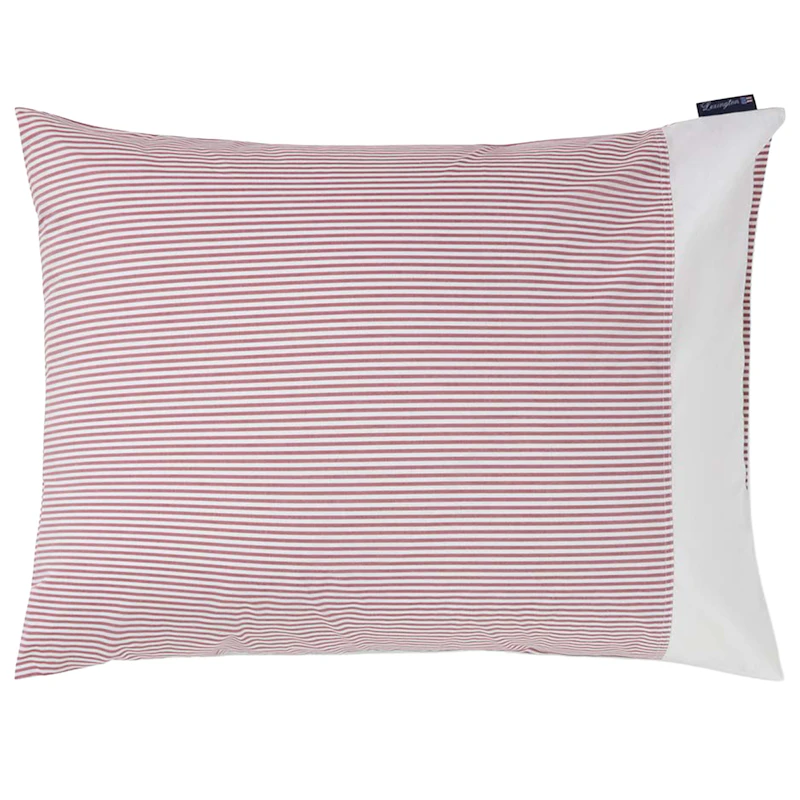 Striped Pudebetræk 50x60 cm, Figen / Hvidt