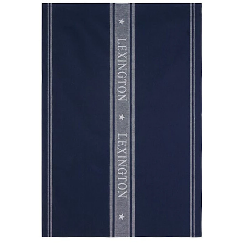 Icons Cotton Jacquard Star Viskestykke 50x70 cm, Dress Blue