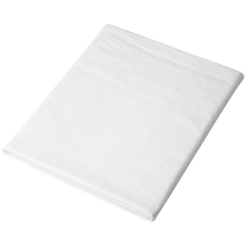 Pocket Cotton Percale Lagen Hvidt, 160x200 cm